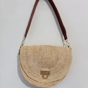 sac rectangle en raphia
