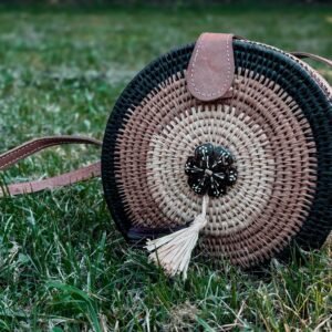 sac rectangle en raphia