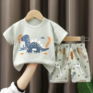 Children’s Short-sleeved suit Summer Clas…
