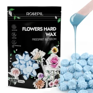 In Stock 1kg Hard Wax Beads Free of Rosin Flowe…