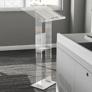 Modern Transparent Acrylic Podium-Home Bar &amp…