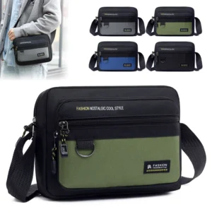 New Men's Large Capacity Shoulder Bag Business Versatile …