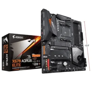 Used GIGABYTE X570 AORUS ELITE AMD Ryzen 3000 P…