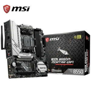 Used MSI MAG B550M MORTAR WIFI AMD Micro ATX Ga…