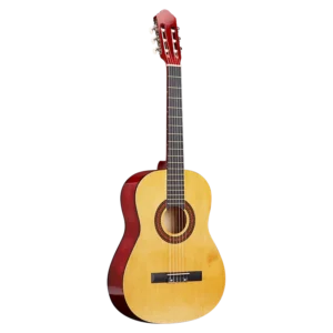 30 Inch Nylon Wooden Guitar Basswood Body ABS G…