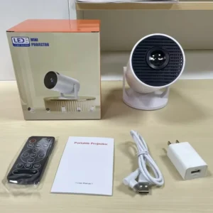 M5 Cross-Border Smart Projector with LED Lamp M…