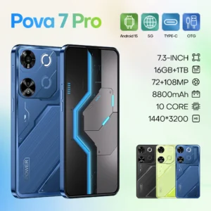 Pova 7 Pro Dual Camera Low Price Mobile Phone 4…