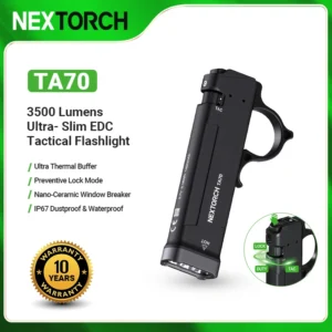 TA70 UTB Ultra-Slim Tactical EDC LED Flashlight…