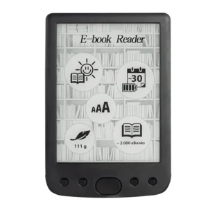 BK6025 6INCH Portable Digital Ebook Reader Backlight E-In…