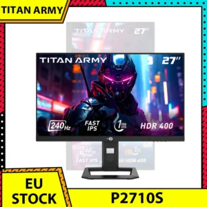 TITAN ARMY P2710S Gaming Monitor, 27-inch 2560*…