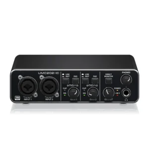 U-Phoria UMC202HD Sound Card USB Audio Interfac…