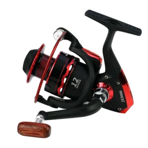 Factory 5.5:1 Red Black Spinning Wheel Reels Wo…