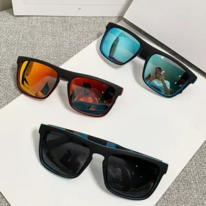 Fashionable Elastic Paint Sports Sunglasses Cyc…