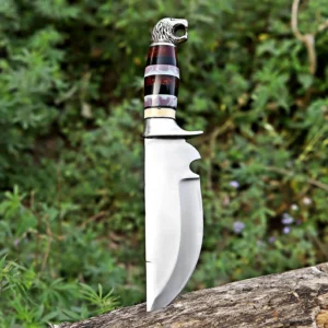 Custom Handmade J2 Steel Hunting Knife Resin Ha…