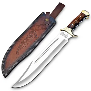 Custom Handmade SIZZCO D2 Steel Combat Bowie Kn…